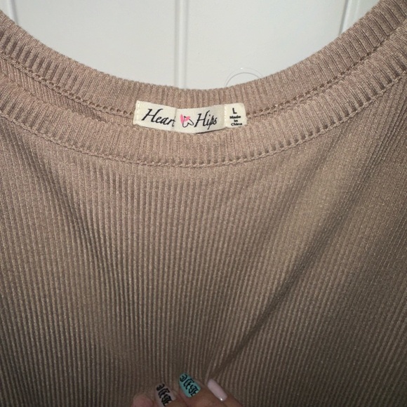 Heart & Hips Ribbed Snatching Romper - Picture 5 of 5